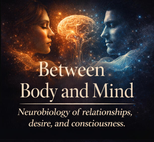 Between Body and Mind. Neurobiology of relationships, desire & consciousness.