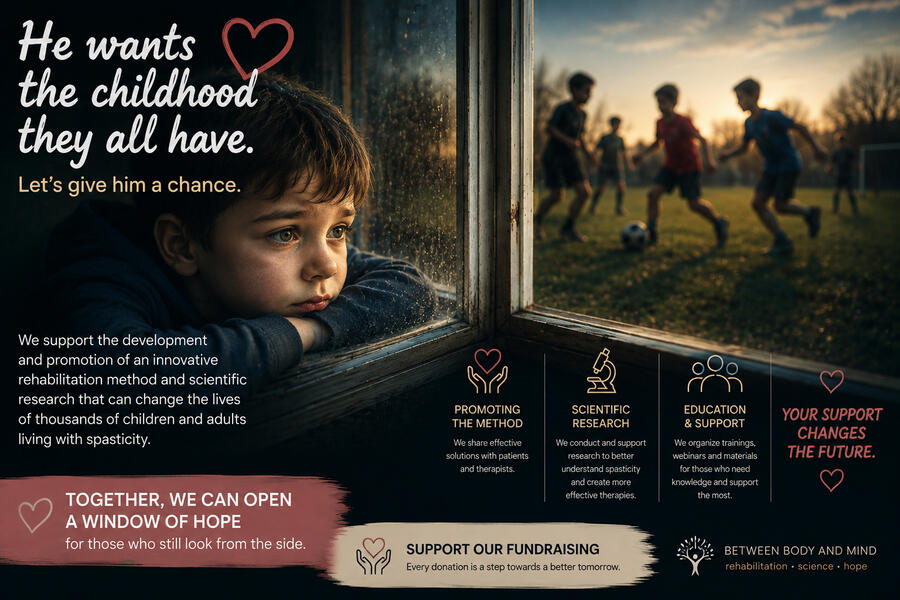 He wants to run with them too. Support neurological rehabilitation and research. “He wants to run with them too.” Support neurological rehabilitation and research.